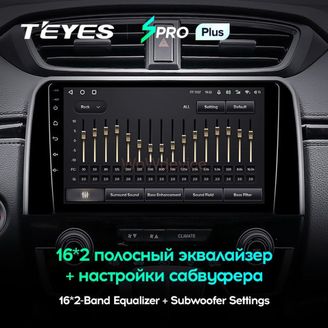 Штатная магнитола Teyes SPRO Plus 4/64 Honda CR-V 5 RT RW (2016-2018) Штатная магнитола Teyes SPRO Plus 4/64 Honda CR-V 5 RT RW (2016-2018)