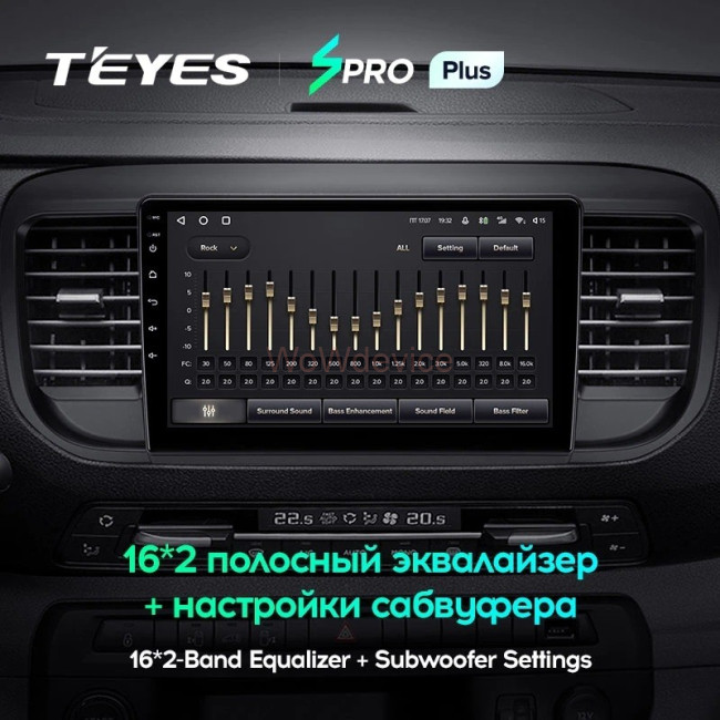 Штатная магнитола Teyes SPRO Plus 6/128 Citroen Jumpy 3 SpaceTourer (2016-2021)