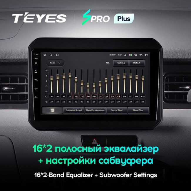 Штатная магнитола Teyes SPRO Plus 4/64 Suzuki Ignis (2016-2020)