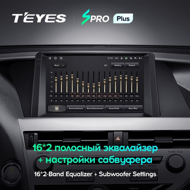 Штатная магнитола Teyes SPRO Plus 4/32 Lexus RX270 RX350 RX450h AL10 3 (2008-2015) (A)
