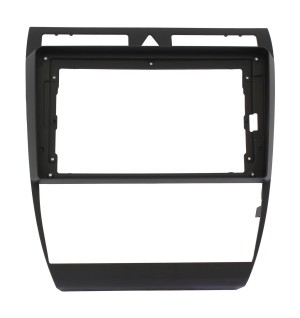 Рамка магнитолы 9.0" (цв.Черный) для AUDI A6 (4B) 1997-2005, Allroad 2000-2006