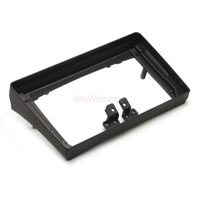 Рамка магнитолы 9.0" (цв.Черный) для PEUGEOT (407) 2004-2010