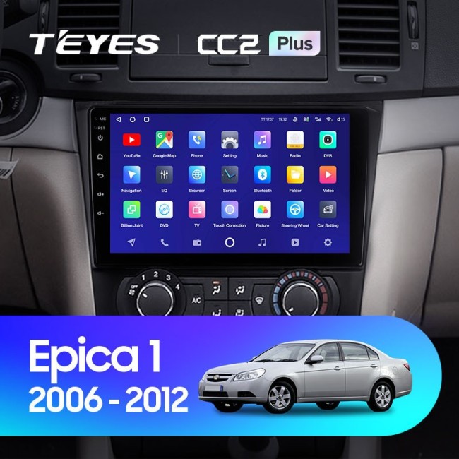 Штатная магнитола Teyes CC2 Plus 6/128 Chevrolet Epica 1 (2006-2012)