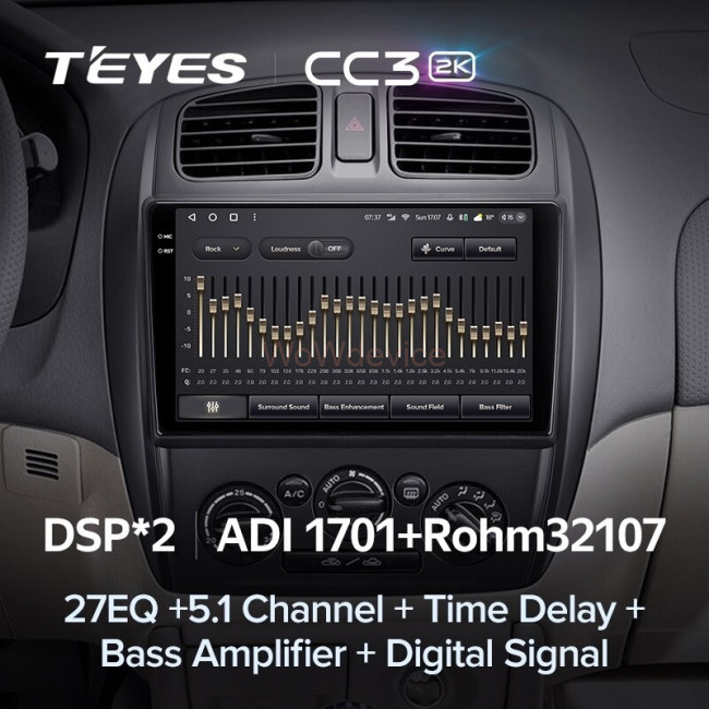 Штатная магнитола Teyes CC3 2K 4/64 Mazda 323 BJ (2000-2003) Штатная магнитола Teyes CC3 2K 4/64 Mazda 323 BJ (2000-2003)
