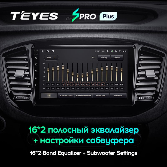 Штатная магнитола Teyes SPRO Plus 3/32 Geely Emgrand X7 (2014-2020)