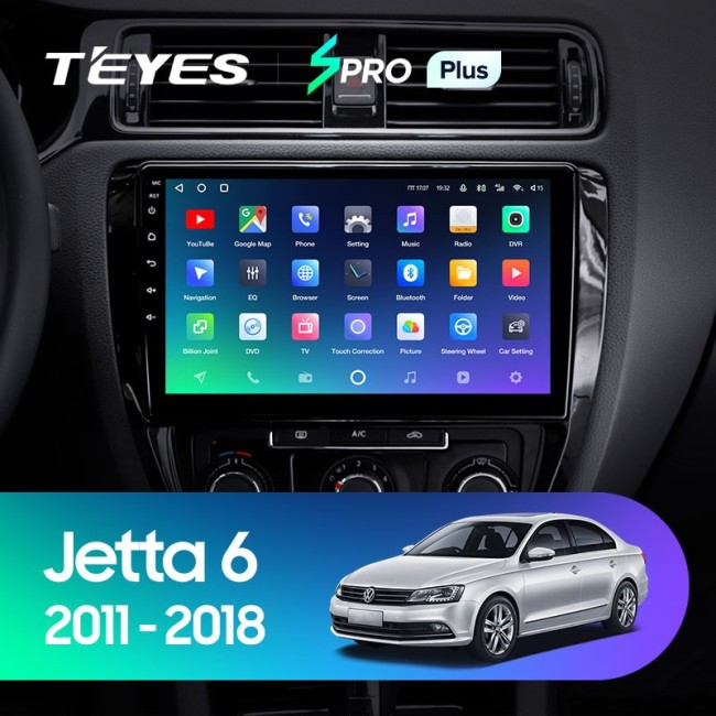 Штатная магнитола Teyes SPRO Plus 3/32 Volkswagen Jetta 6 (2011-2018)