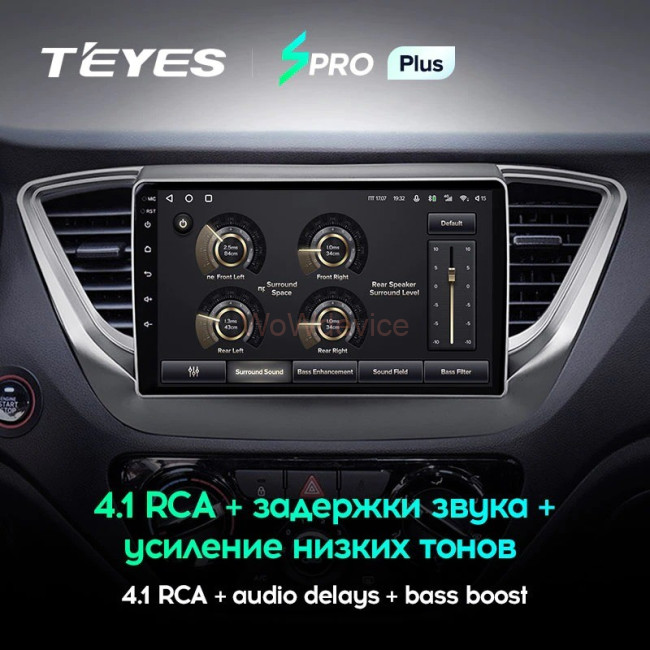 Штатная магнитола Teyes SPRO Plus 6/128 Hyundai Solaris 2 (2017-2018) Тип-A Штатная магнитола Teyes SPRO Plus 6/128 Hyundai Solaris 2 (2017-2018) Тип-A