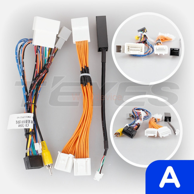 Установочный комплект Teyes TPRO 2 для Mitsubishi Outlander 2 CW0W (2005-2013), Citroen C-Crosser 1 (2007-2013), Peugeot 4007 (2007-2012) Тип-А