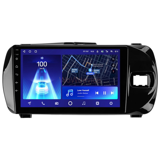 Установочный комплект Teyes для Toyota Vitz 3 III XP130 (2014-2019) Правый руль