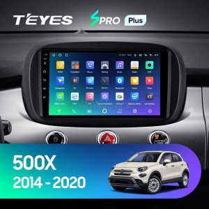 Штатная магнитола Teyes SPRO Plus 6/128 Fiat 500X (2014-2020)
