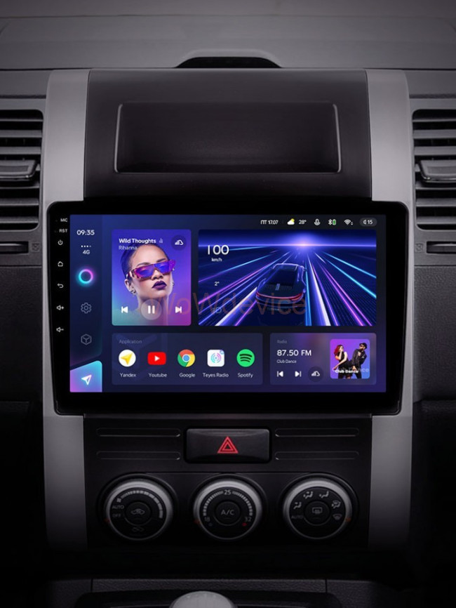 Штатная магнитола Teyes CC3 360 6/128 Nissan X-Trail T31 (2007-2015)