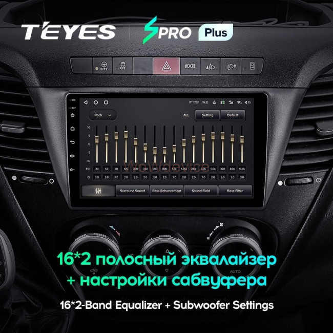 Штатная магнитола Teyes SPRO Plus 4/32 Iveco Daily 6 (2014-2022)