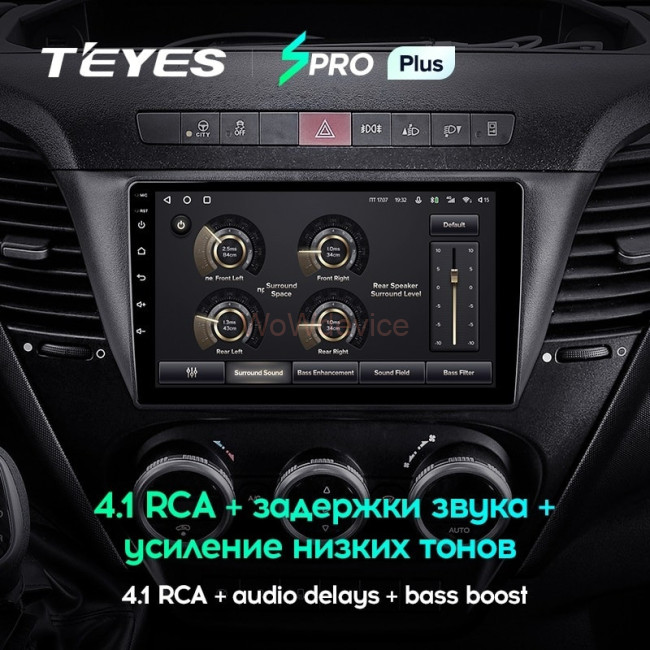 Штатная магнитола Teyes SPRO Plus 4/32 Iveco Daily 6 (2014-2022)