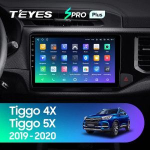 Штатная магнитола Teyes SPRO Plus 4/64 Chery Tiggo 4X 5X (2019-2020)