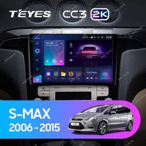 Штатная магнитола Teyes CC3 2K 3/32 Ford S-MAX (2006-2010) F2