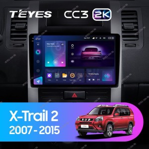 Штатная магнитола Teyes CC3 2K 3/32 Nissan X-Trail T31 (2007-2015)