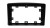 Рамка магнитолы 9.0" (цв.Черный) для TOYOTA Land Cruiser 100 1998-2002 без монитора