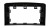 Рамка магнитолы 9.0" (цв.Черный) для TOYOTA Land Cruiser 100 1998-2002 без монитора