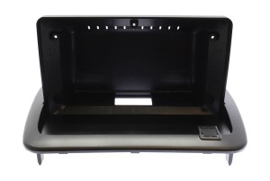 Рамка магнитолы 9.0" (цв.Черный) для VOLVO S40, V50 2004-2012; C30, C70 2006-2013