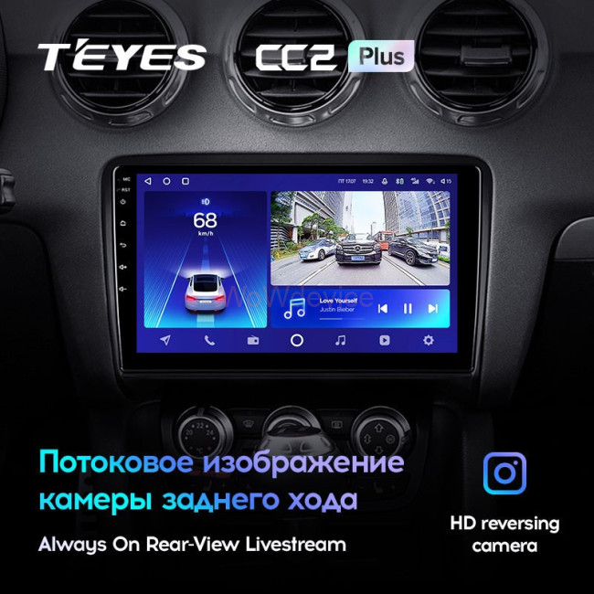 Штатная магнитола Teyes CC2L Plus 2/32 Audi TT 2 (2006-2014)
