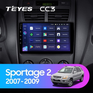 Штатная магнитола Teyes CC3L 4/32 Kia Sportage 2 (2007-2009)