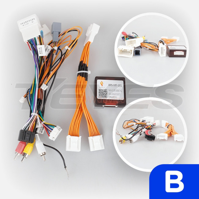 Установочный комплект Teyes TPRO 2 для Mitsubishi Outlander 2 CW0W (2005-2013), Citroen C-Crosser 1 (2007-2013), Peugeot 4007 (2007-2012) Тип-В