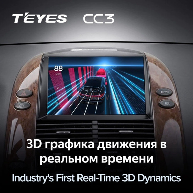 Штатная магнитола Teyes CC3 4/64 Toyota Sienna 2 II XL20 (2003-2010) Штатная магнитола Teyes CC3 4/64 Toyota Sienna 2 II XL20 (2003-2010)
