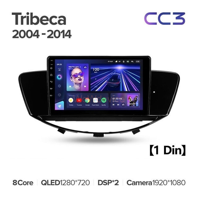 Штатная магнитола Teyes CC3 4/32 Subaru Tribeca WX W10 (2004-2014) Штатная магнитола Teyes CC3 4/32 Subaru Tribeca WX W10 (2004-2014)