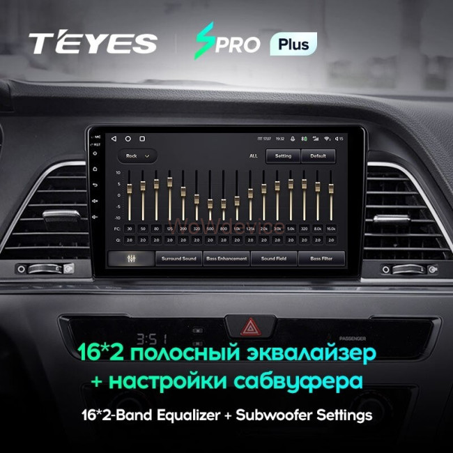 Штатная магнитола Teyes SPRO Plus 4/64 Hyundai Sonata 7 LF (2014-2017) Тип-B