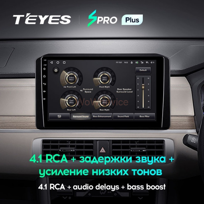 Штатная магнитола Teyes SPRO Plus 4/32 Mitsubishi Xpander (2021-2022) Правый руль