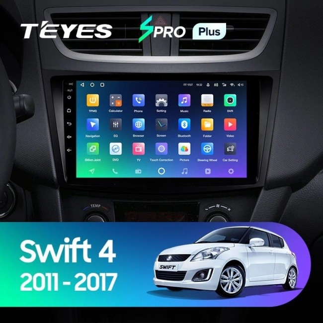 Штатная магнитола Teyes SPRO Plus 3/32 Suzuki Swift 4 (2011-2017)