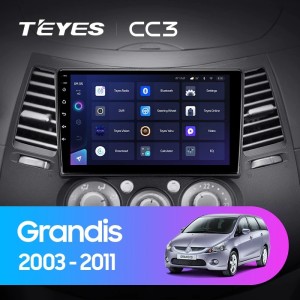 Штатная магнитола Teyes CC3 3/32 Mitsubishi Grandis 1 (2003-2011) F2