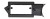 Рамка магнитолы 9.0" (цв.Черный) для MERCEDES-BENZ C-klasse 2011-2015 Левый руль