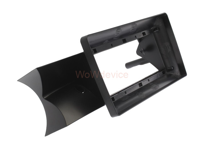 Рамка магнитолы 9.0" (цв.Черный) для MERCEDES-BENZ C-klasse 2011-2015 Левый руль