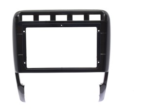 Рамка магнитолы 9.0" (цв.Глянцевый Черный) для PORSCHE Cayenne (955/957) 2002-2010