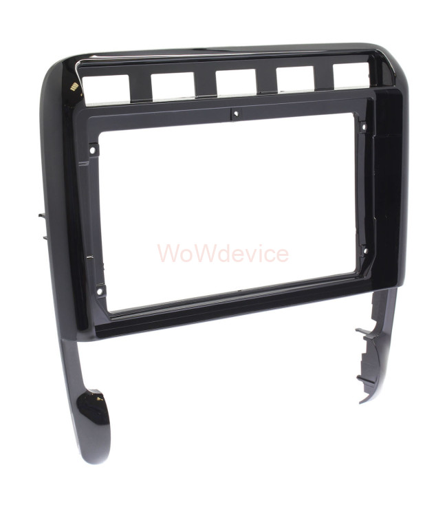 Рамка магнитолы 9.0" (цв.Глянцевый Черный) для PORSCHE Cayenne (955/957) 2002-2010 Рамка магнитолы 9.0" (цв.Глянцевый Черный) для PORSCHE Cayenne (955/957) 2002-2010