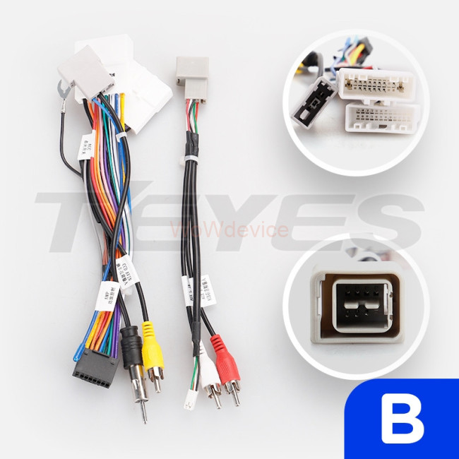 Установочный комплект Teyes для Nissan Qashqai 1 J10 (2006-2013) Тип-В