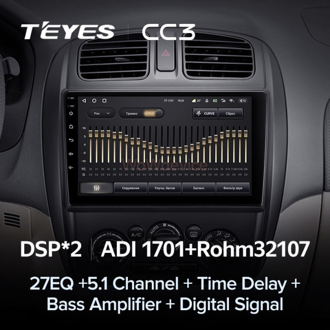 Штатная магнитола Teyes CC3 6/128 Mazda 323 BJ (2000-2003) Штатная магнитола Teyes CC3 6/128 Mazda 323 BJ (2000-2003)