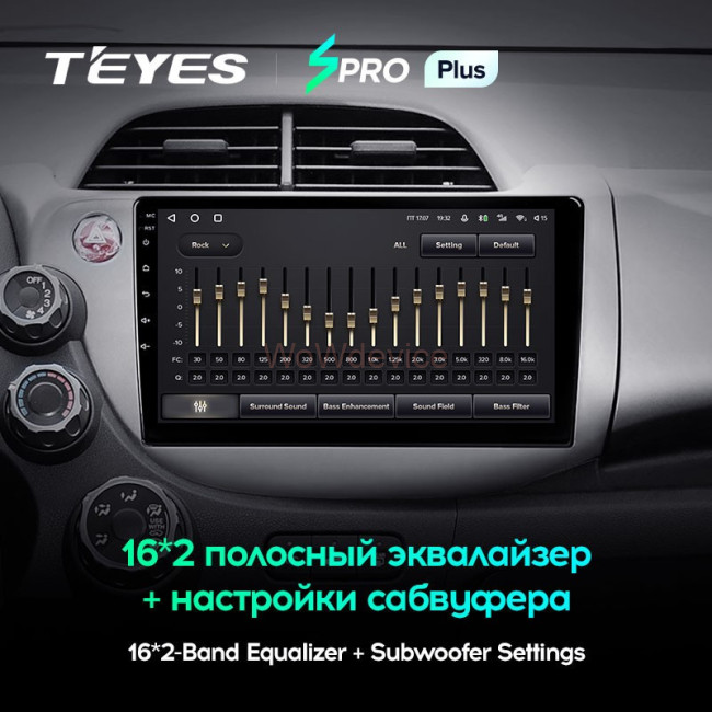 Штатная магнитола Teyes SPRO Plus 4/64 Honda Jazz 2 (2007-2014)