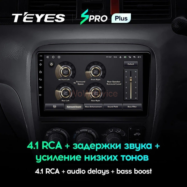 Штатная магнитола Teyes SPRO Plus 6/128 Honda CR-V (1995-2001) Штатная магнитола Teyes SPRO Plus 6/128 Honda CR-V (1995-2001)