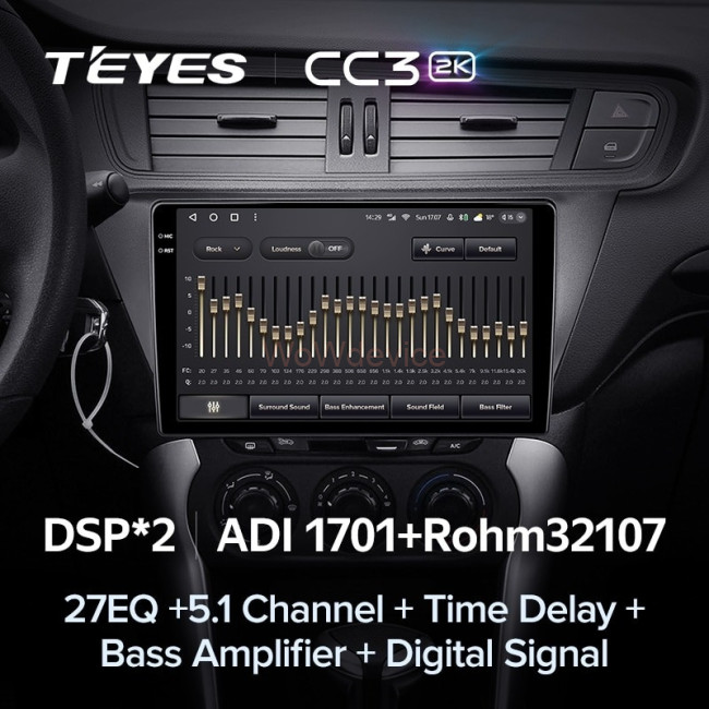 Штатная магнитола Teyes CC3 2K 4/64 Citroen C3-XR (2010-2018) (F2) Штатная магнитола Teyes CC3 2K 4/64 Citroen C3-XR (2010-2018) (F2)