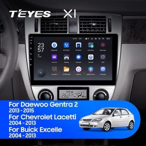 Штатная магнитола Teyes X1 4G 2/32 Chevrolet Lacetti J200 (2004-2013) F2-A