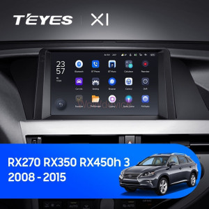 Штатная магнитола Teyes X1 4G 2/32 Lexus RX270 RX350 RX450h AL10 3 (2008-2015) (A)