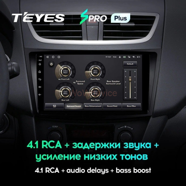 Штатная магнитола Teyes SPRO Plus 4/64 Suzuki Swift 4 (2011-2017)