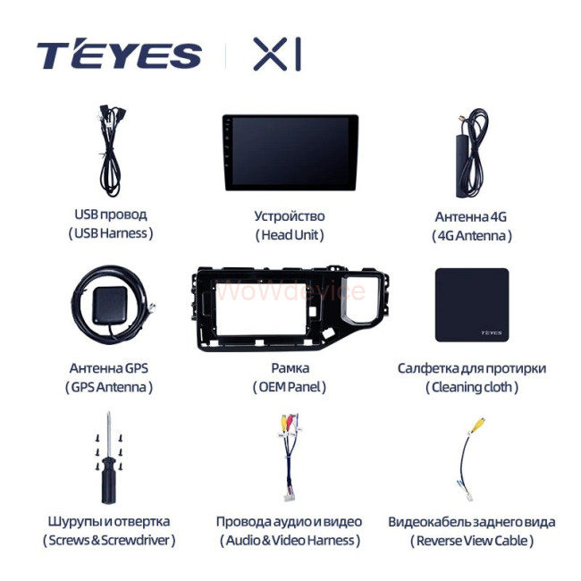 Штатная магнитола Teyes X1 4G 2/32 Chery Tiggo 4X 5X (2019-2020) Штатная магнитола Teyes X1 4G 2/32 Chery Tiggo 4X 5X (2019-2020)
