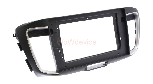 Рамка магнитолы 10.2" (цв.Черный и Серебристый) для HONDA Accord 2013-2018 Рамка магнитолы 10.2" (цв.Черный и Серебристый) для HONDA Accord 2013-2018