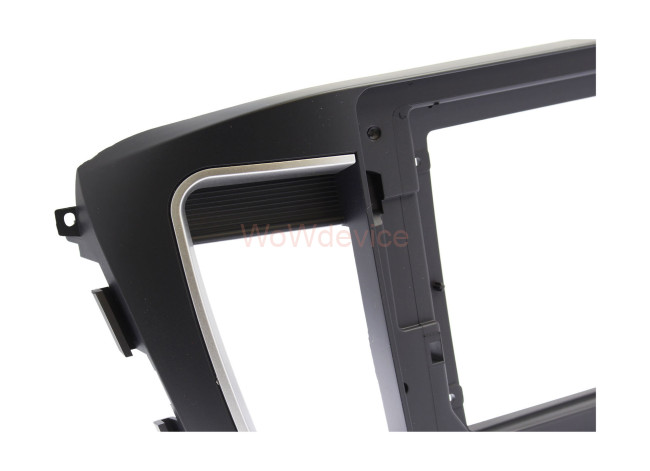 Рамка магнитолы 10.2" (цв.Черный и Серебристый) для HONDA Accord 2013-2018 Рамка магнитолы 10.2" (цв.Черный и Серебристый) для HONDA Accord 2013-2018