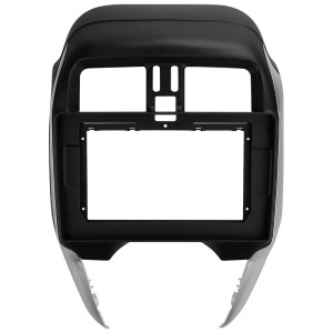 Рамка магнитолы 10.2" (цв.Черный) для NISSAN Sunny 2019+ Левый руль)