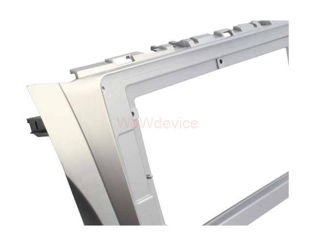 Рамка магнитолы 10.2" (цв.Черный и Серебристый) для TOYOTA Camry, Aurion 2015-2018 Рамка магнитолы 10.2" (цв.Черный и Серебристый) для TOYOTA Camry, Aurion 2015-2018