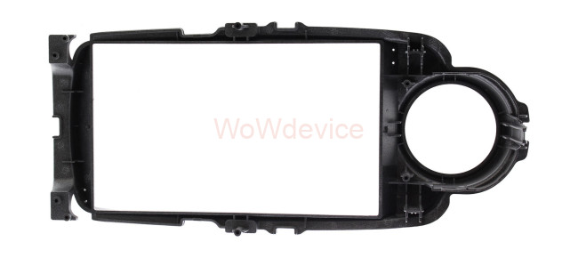 Рамка магнитолы 9.0" (цв.Серебро) для TOYOTA Yaris (XP130) 2011-2014 Рамка магнитолы 9.0" (цв.Серебро) для TOYOTA Yaris (XP130) 2011-2014